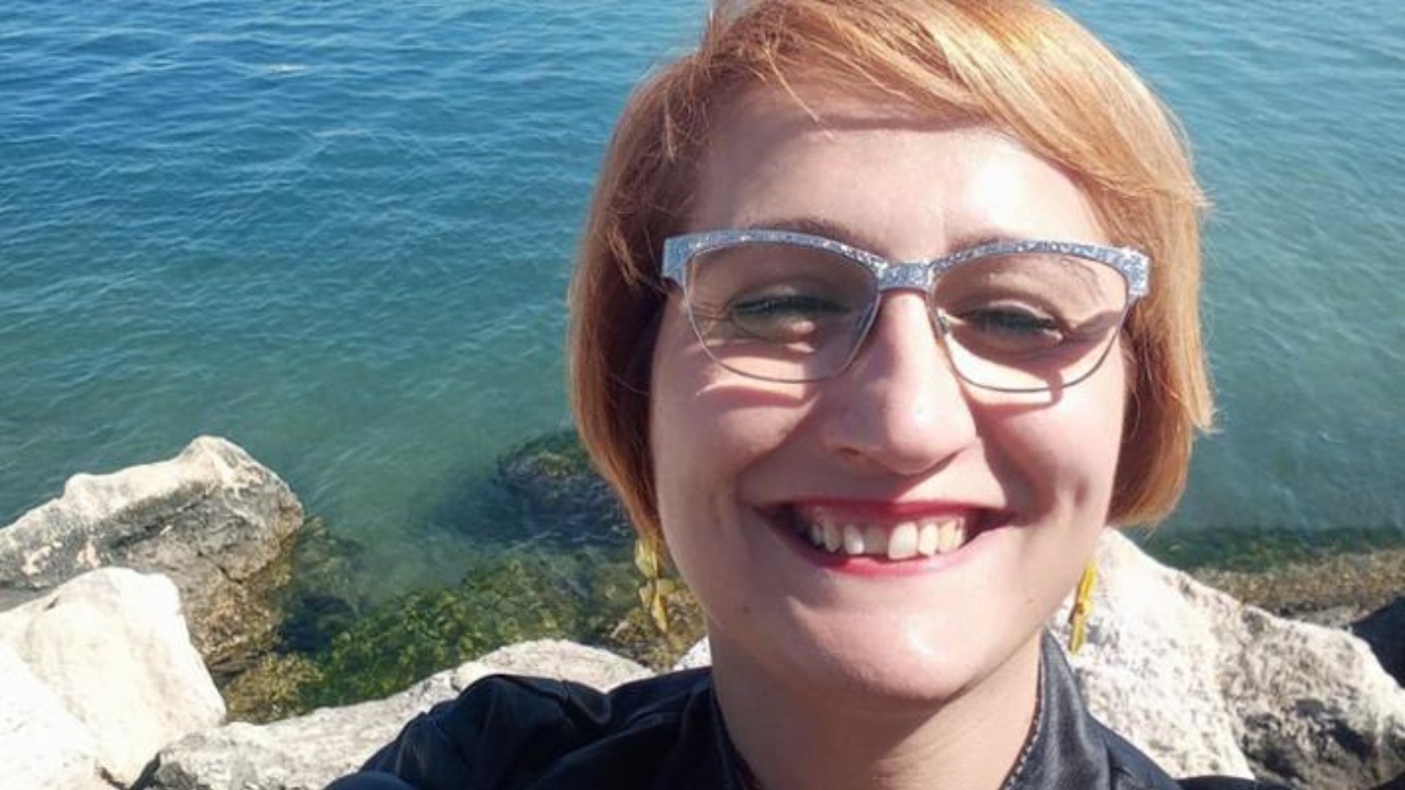 Vincenza Angrisano in ospedale pochi giorni prima del delitto