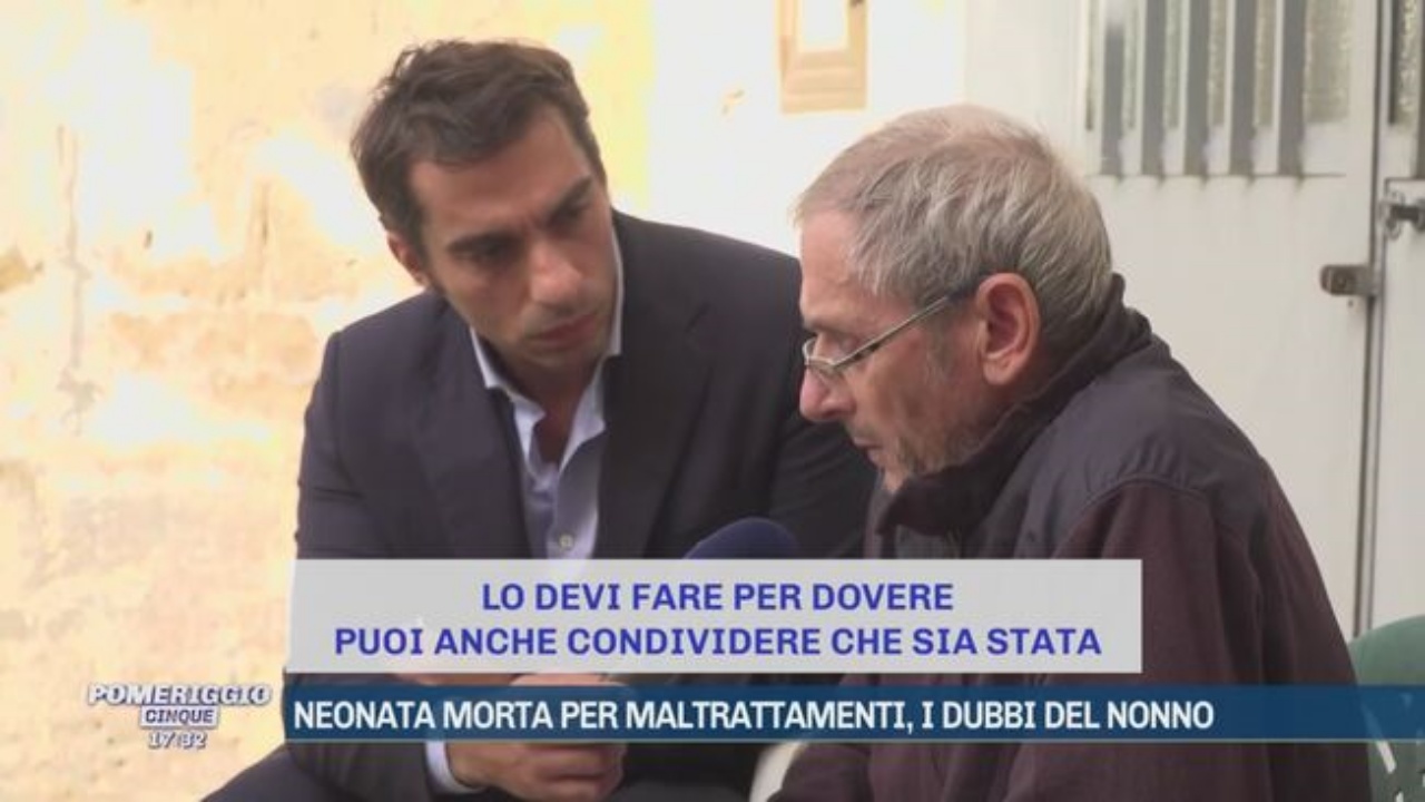 le parole del nonno della piccola Aurora