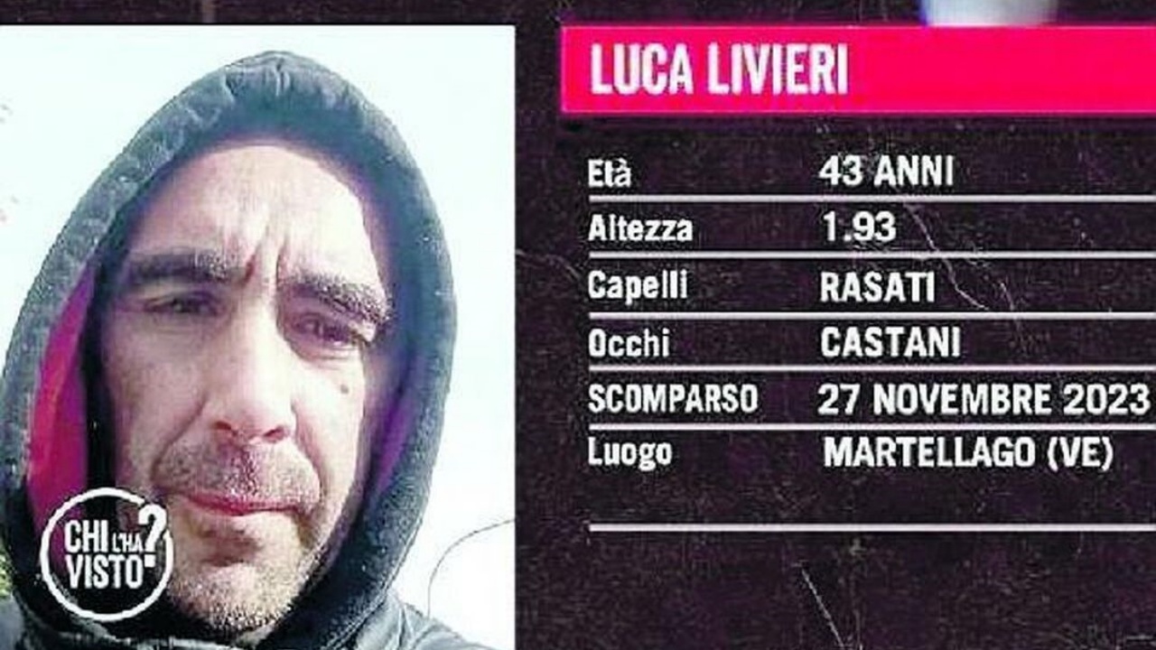 Luca Livieri, l’operaio scomparso, è stato ritrovato dalla moglie: “Viveva come un senzatetto”