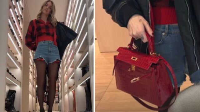 Chiara Ferragni sfoggia un outfit da migliaia di euro: il costo della borsa è da capogiro
