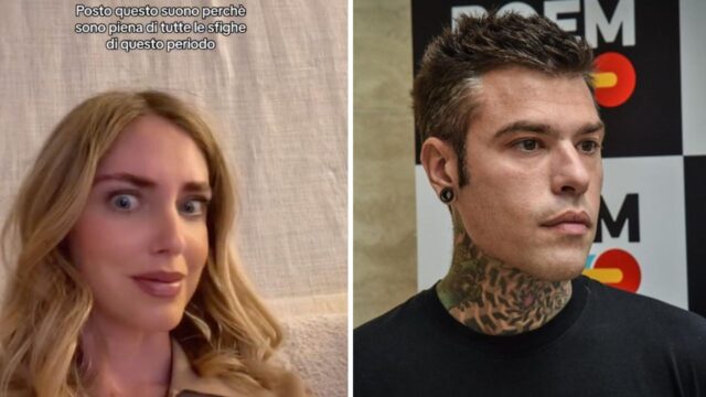 Chiara Ferragni si sfoga con un video su TikTok: “Sono piena di tutte le sfighe”