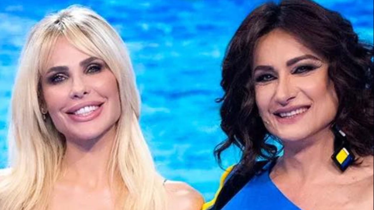 Ilary Blasi e Vladimir Luxuria