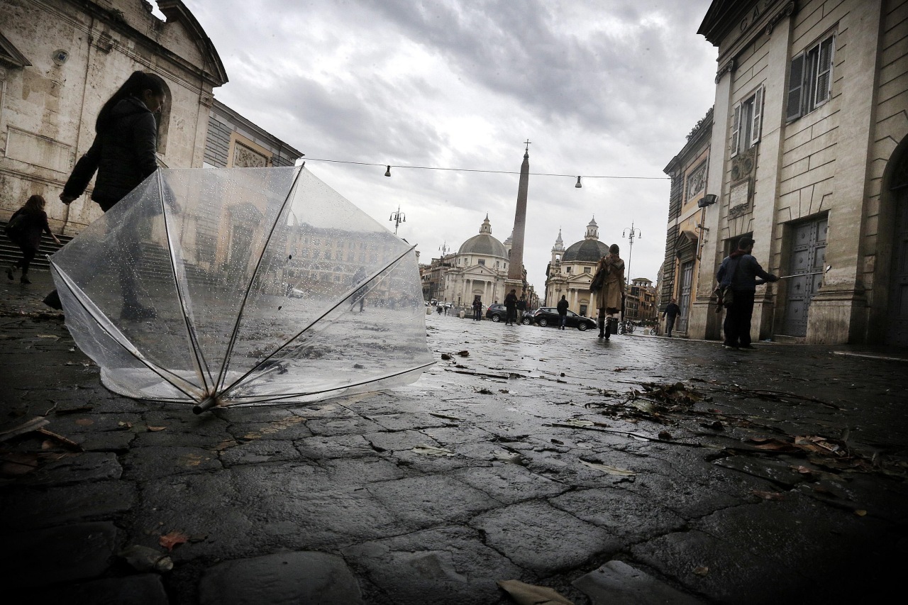 Maltempo previsto per lunedì 26 febbraio