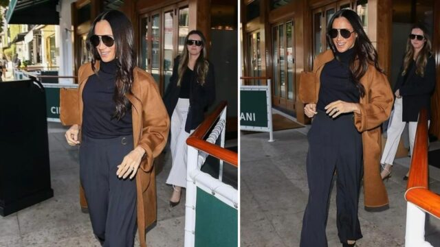 La duchessa del Sussex Meghan Markle da migliaia di dollari per un pranzo con un’amica: cifra choc del suo outfit