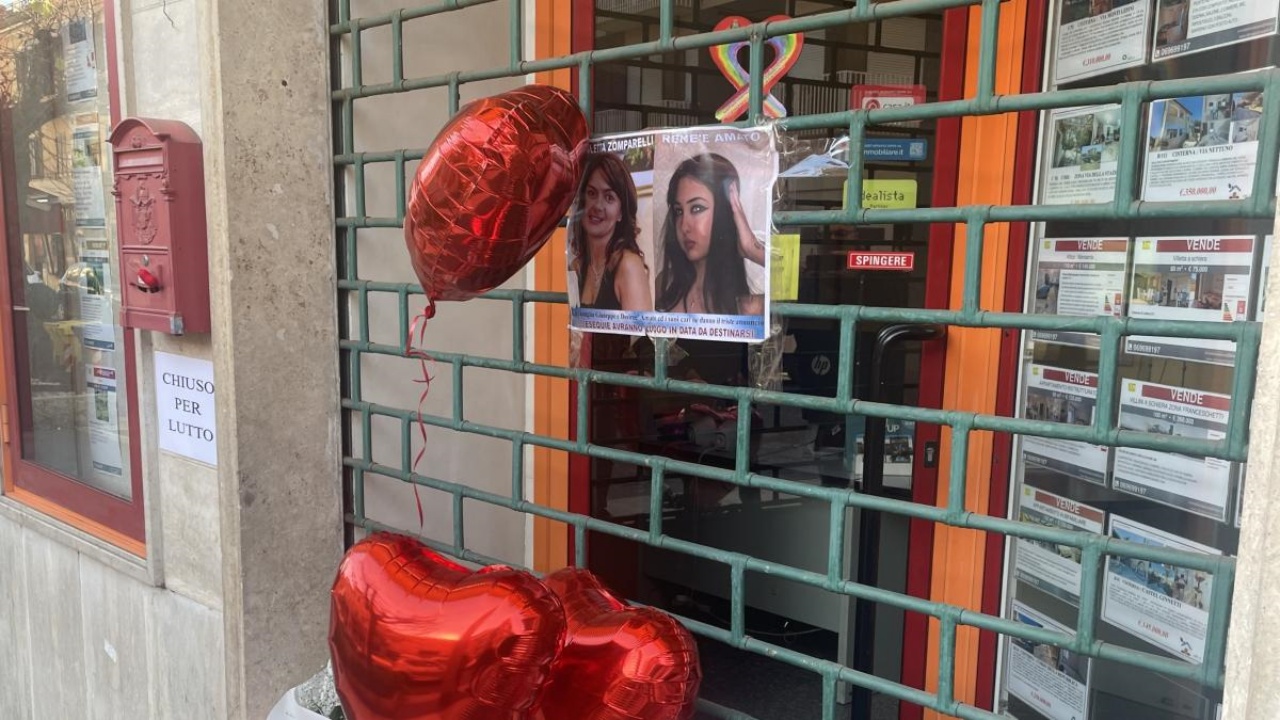 Funerali Nicoletta e Renèe