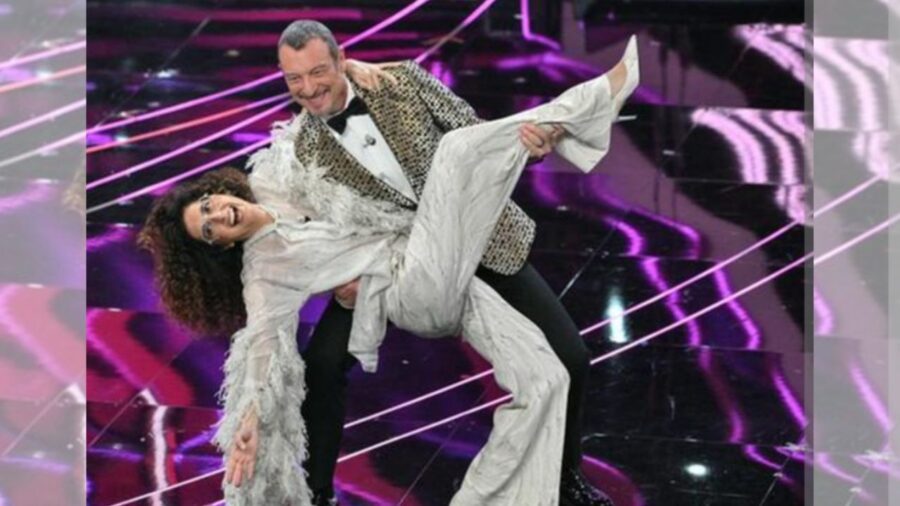 Teresa Mannino e Amadeus