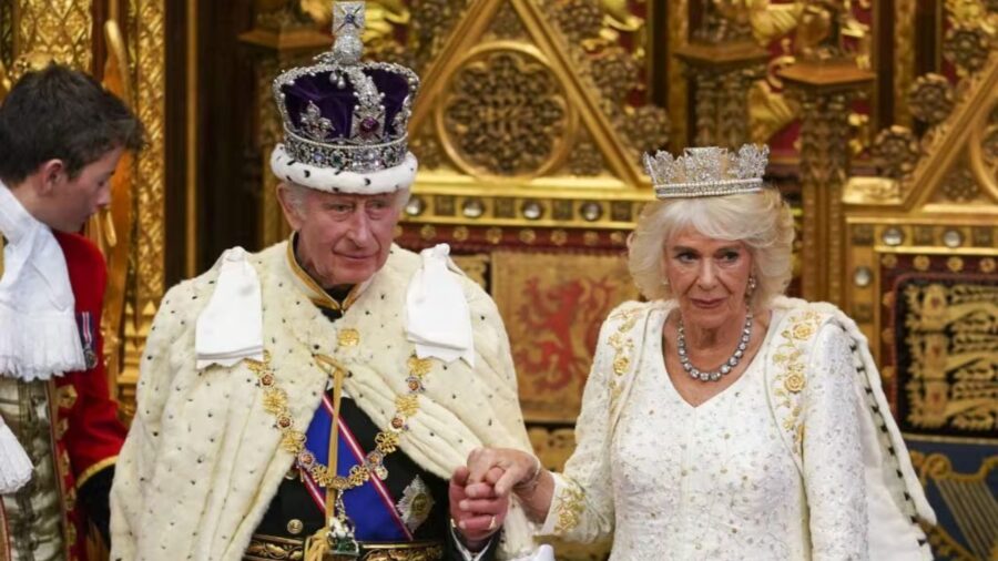 Re Carlo e la Regina Catherine