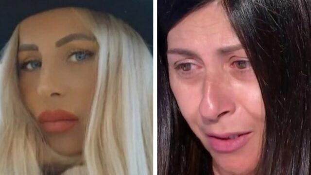Stefania Matteuzzi in lacrime dopo la sentenza per l’assassino di sua sorella Alessandra