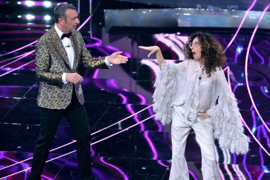 amadeus e mannino a sanremo