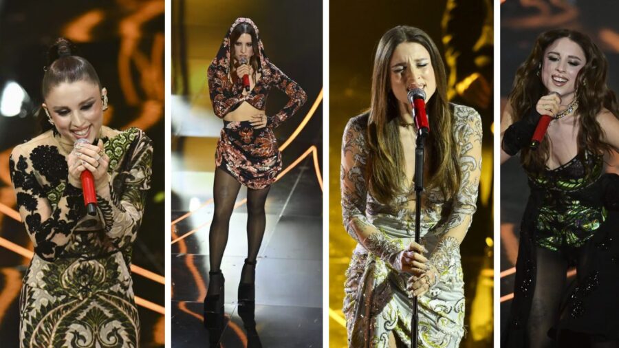 Gioielli e outfit Angelina Mango