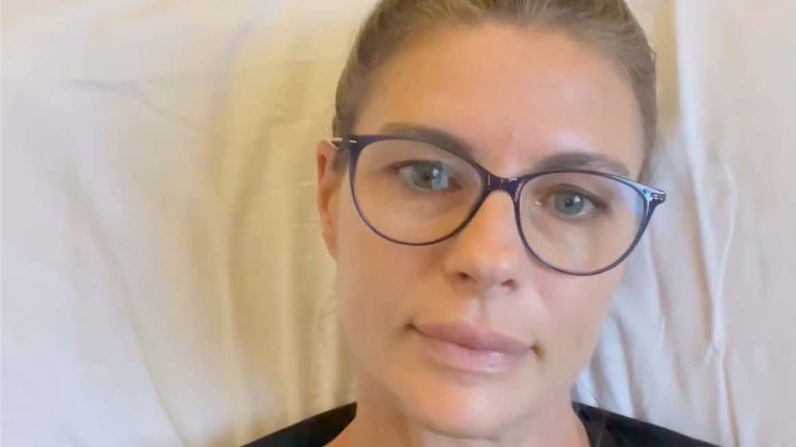Martina Colombari operata