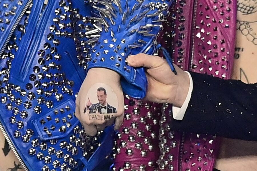 fantasanremo 2024 tatuaggio La Sad