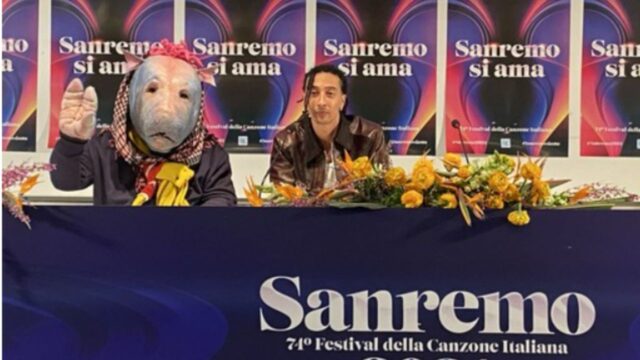 Ghali e il suo “amico alieno”: scopriamo insieme chi si nasconde sotto la maschera