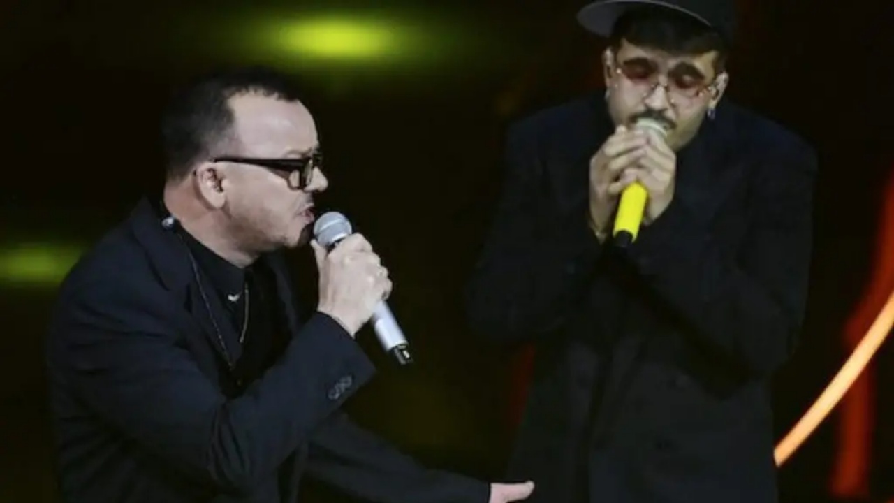 Gigi D'Alessio and Geolier