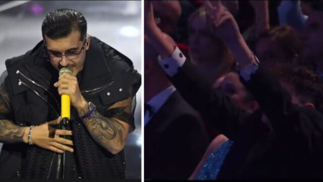 La classifica provvisoria di Sanremo 2024 vede Geolier al primo posto: la moglie ed il figlio di Amadeus impazziscono per il rapper napoletano