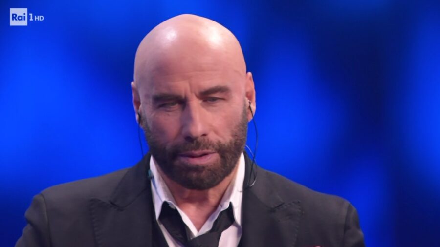 John Travolta al festival di Sanremo