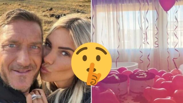 San Valentino da sogno per Francesco Totti e Nomi Bocchi, non si bada a spese e frecciatine a gogo