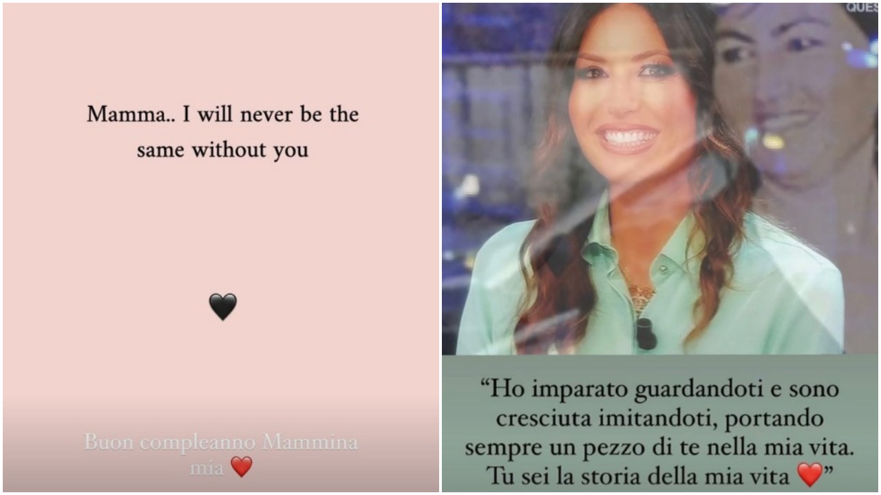 Elisabetta Gregoraci remembers her mother