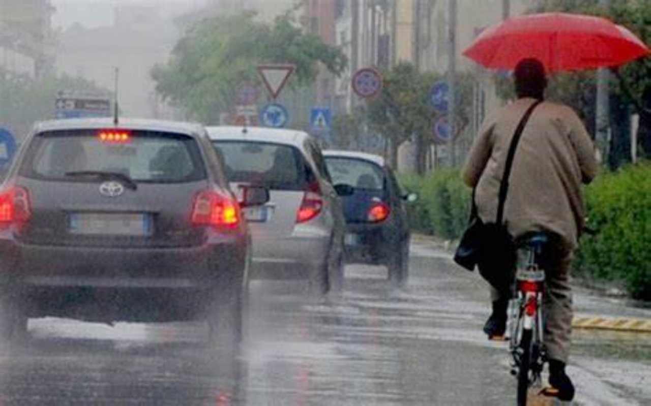 Maltempo previsto per la prossima settimana