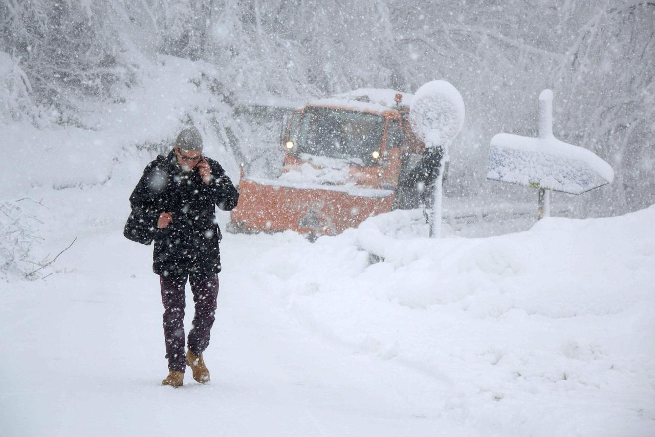 Neve prevista per la prossima settimana