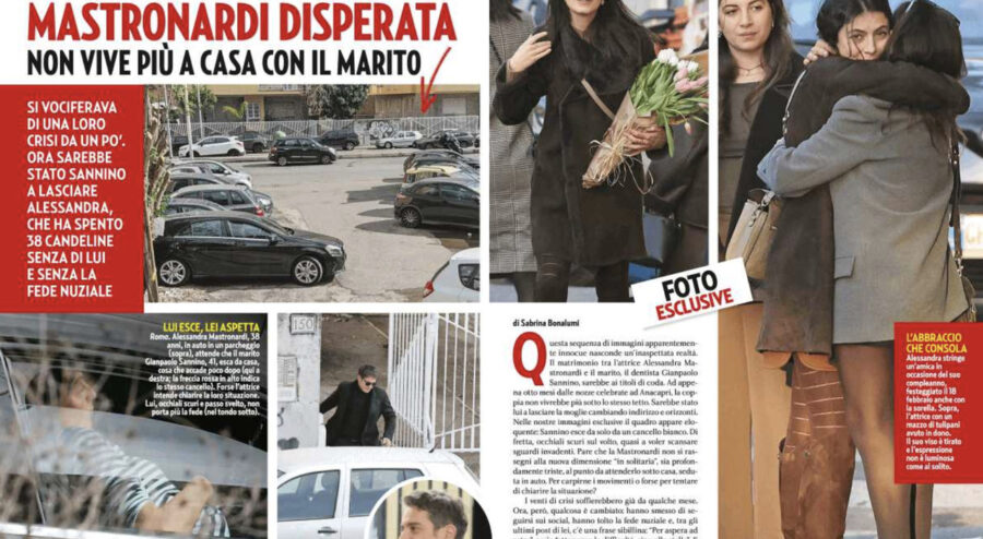gossip sull'attrice Alessandra Mastronardi