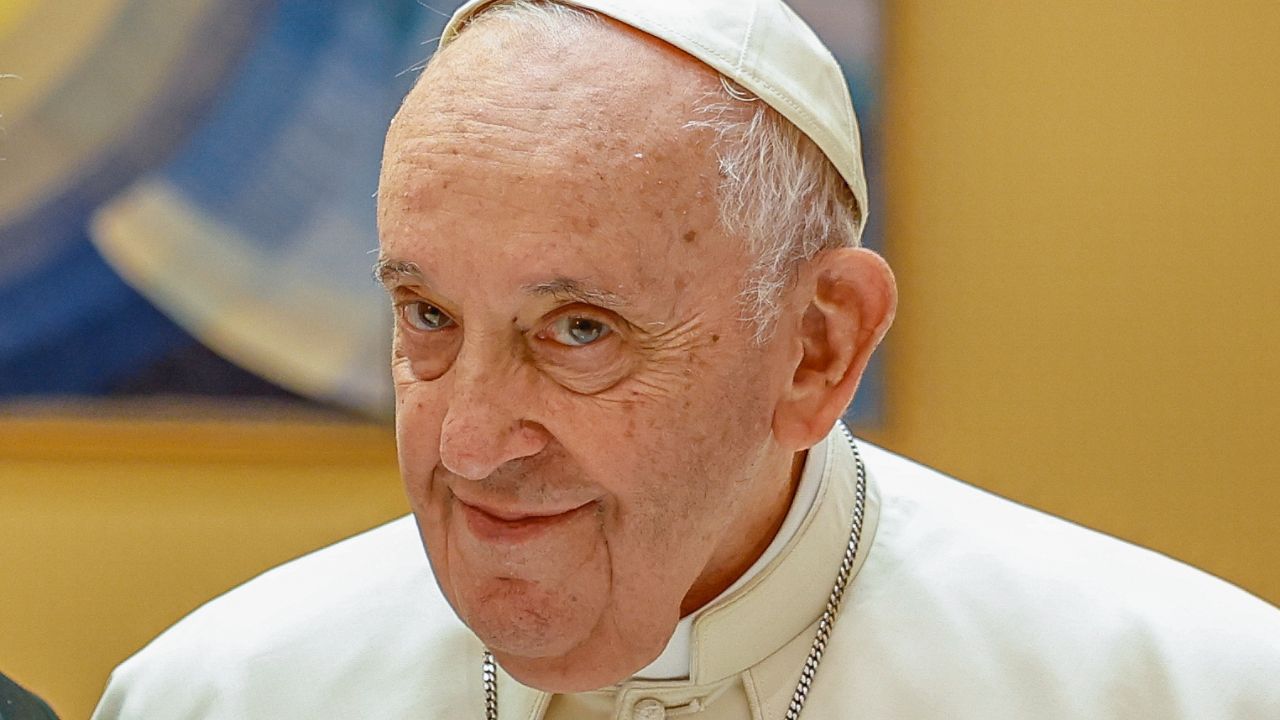 Close-up Pope Francis