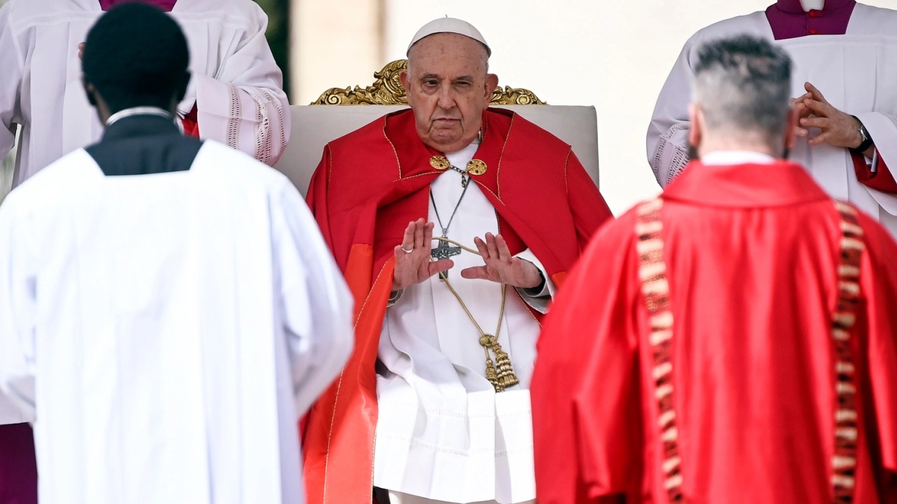 Domenica delle Palme Papa Francesco