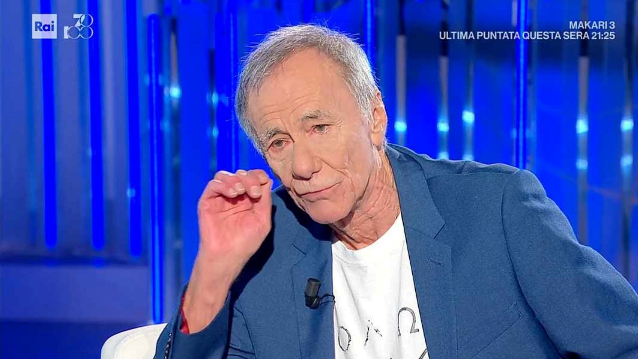 Roberto Vecchioni ospite a Domenica In