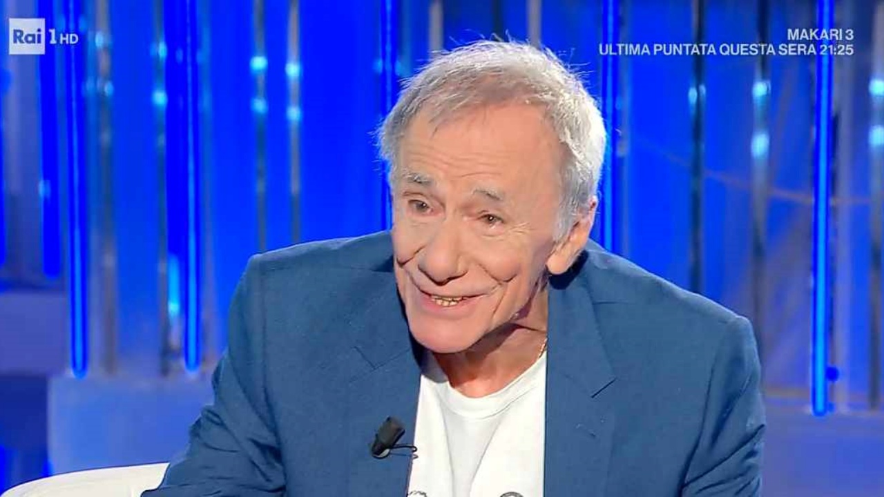 Roberto Vecchioni ospite a Domenica In