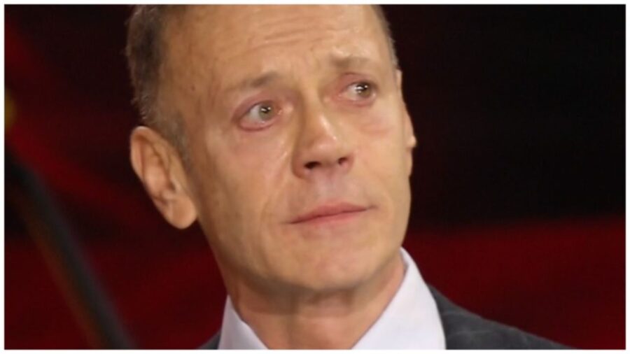 Rocco Siffredi commosso