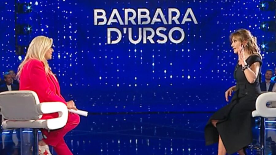 Barbara D'Urso a Domenica In