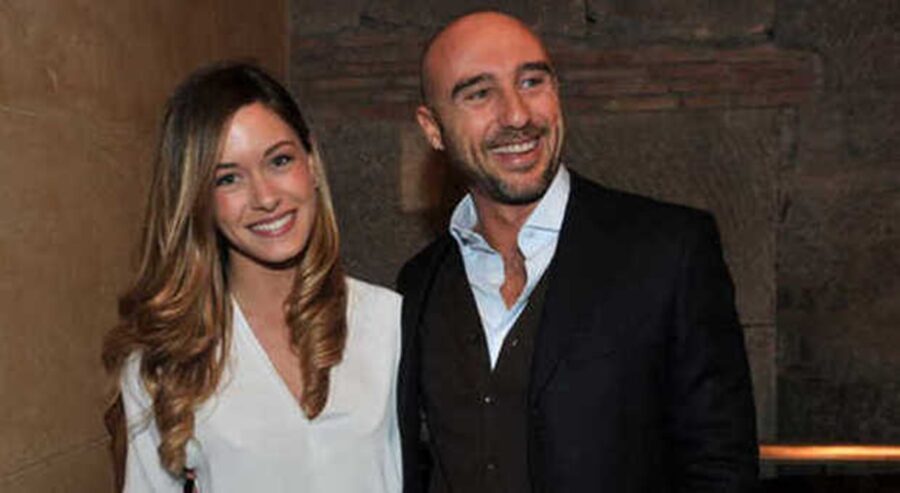 Andrea Rizzoli con la fidanzata