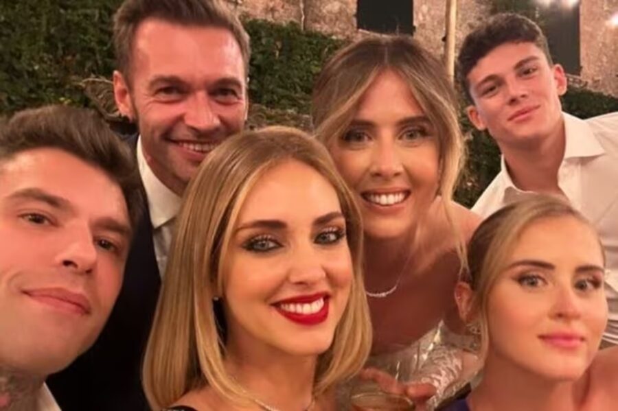 sorelle Ferragni con i mariti