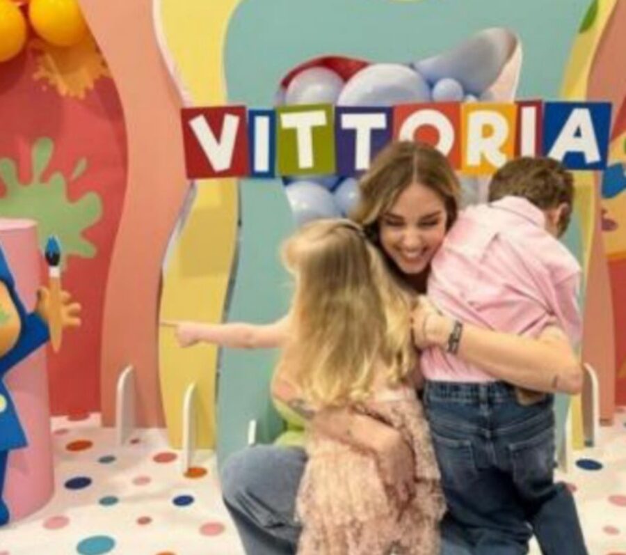 Ferragni al compleanno di Vittoria