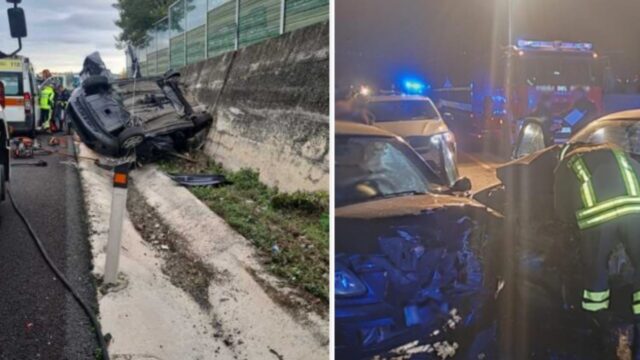 Terribile incidente sull’A1, pneumatico di stacca e colpisce altre auto: una ragazza in condizioni gravi