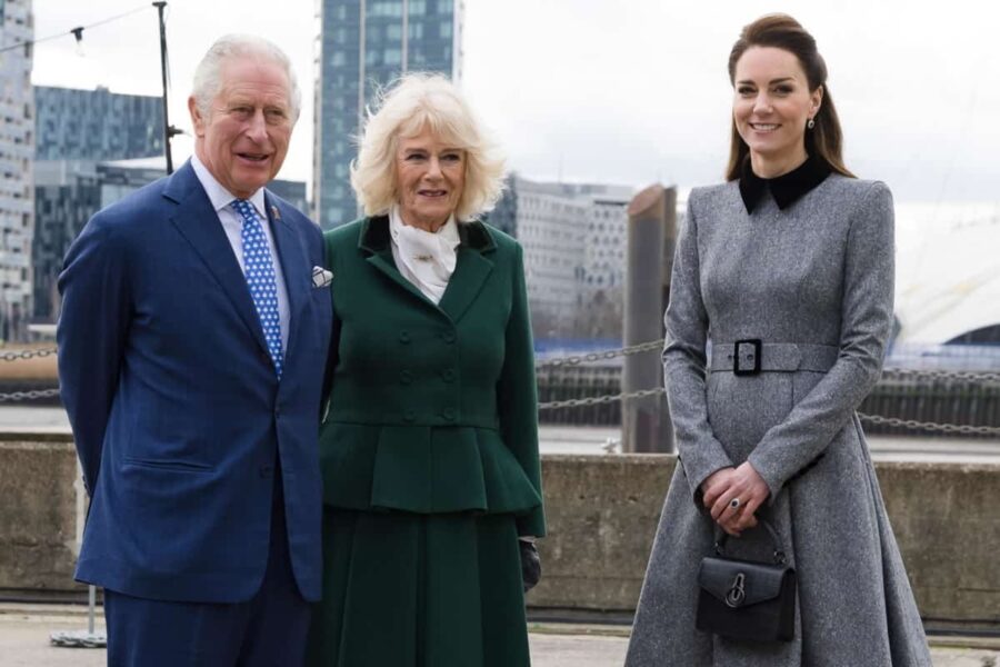 Camilla, Kate Middleton e Re Carlo