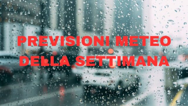 Previsioni meteo della settimana: cosa aspettarsi dalla seconda settimana di marzo
