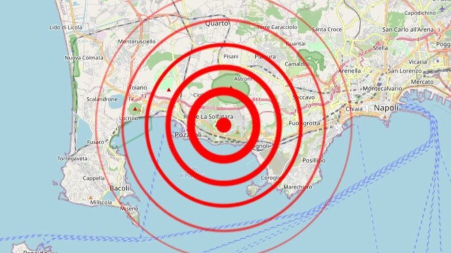 sciame sismico campi flegrei
