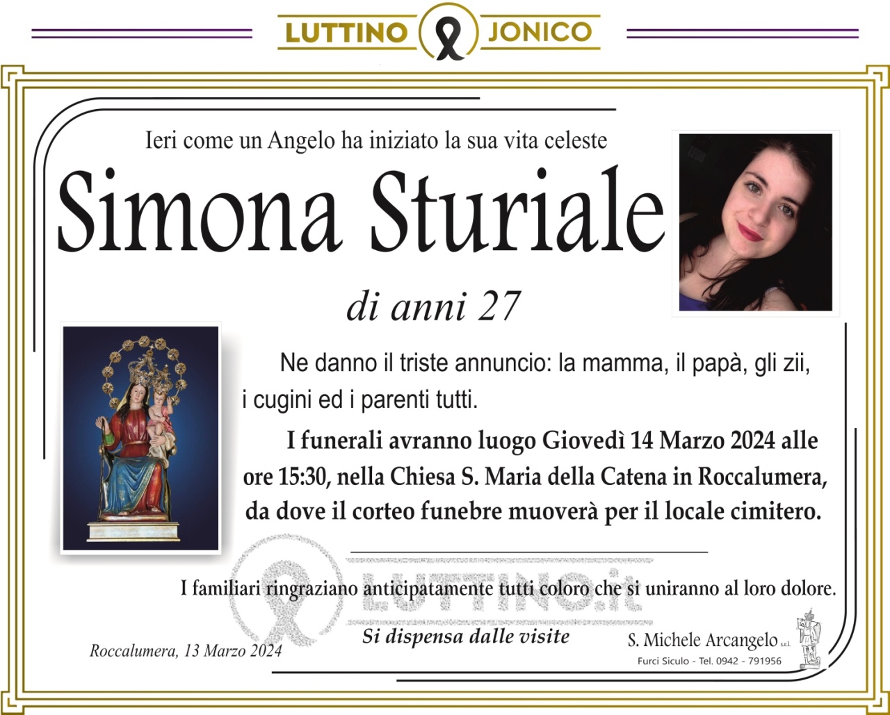 simona morta