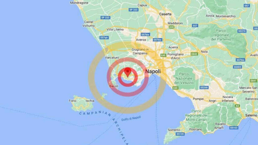 Terremoto a Napoli, Vesuvio