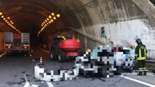 Scontro tra auto e camion, tragedia in galleria: bilancio drammatico, perde la vita un giovane carabiniere di 23 anni
