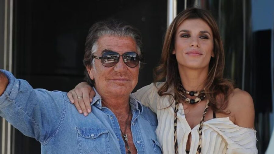 Elisabetta Canalis e Roberto Cavalli