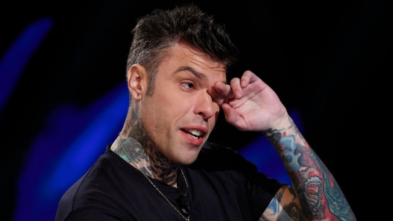 Fedez commosso