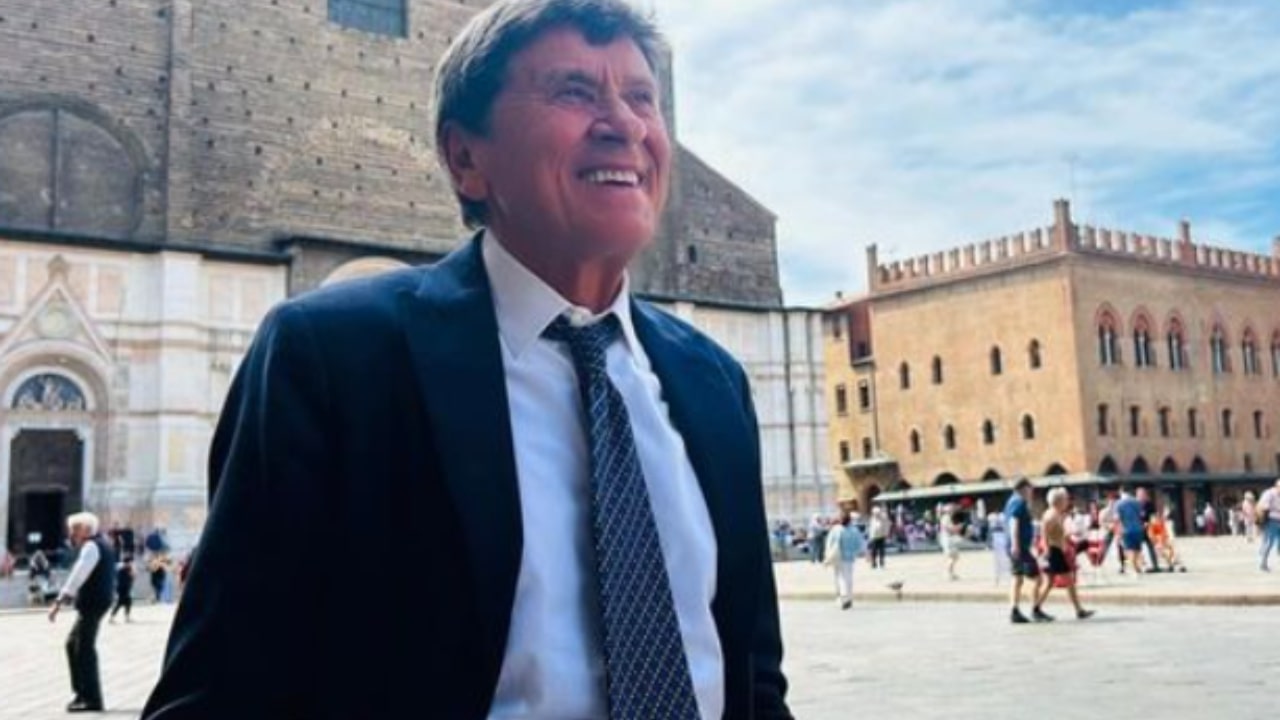 Gianni Morandi e l'operazione all'occhio