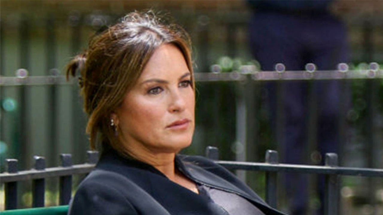 Mariska Hargitay riprese set