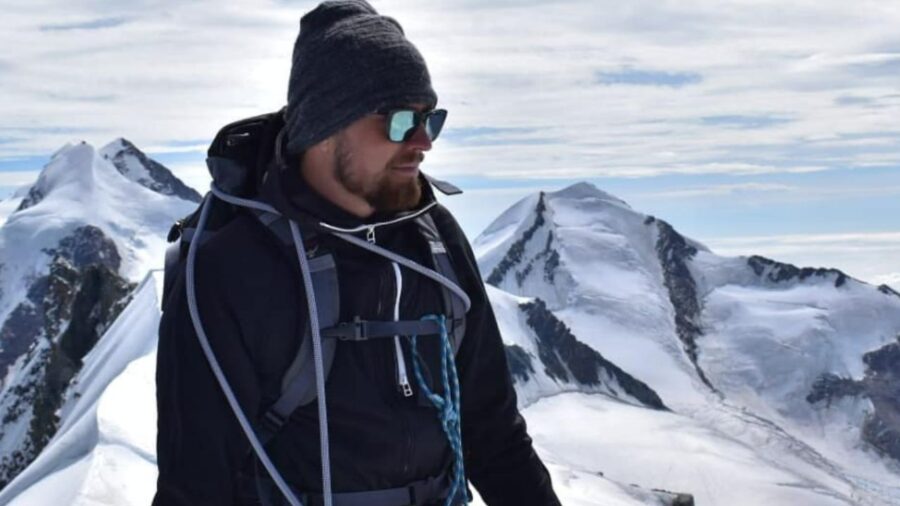 Matteo Fornaciari in montagna