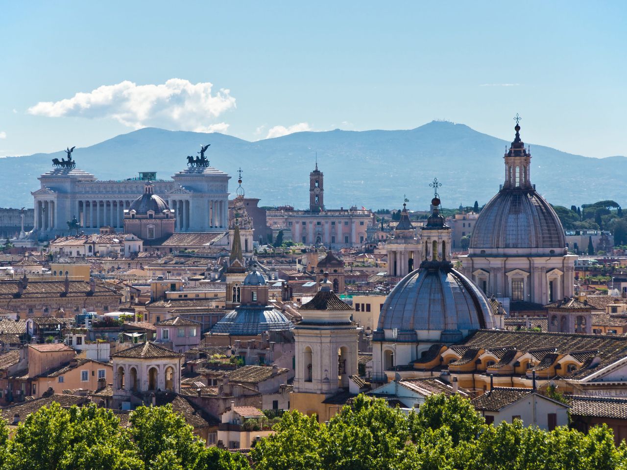 Roma skyline