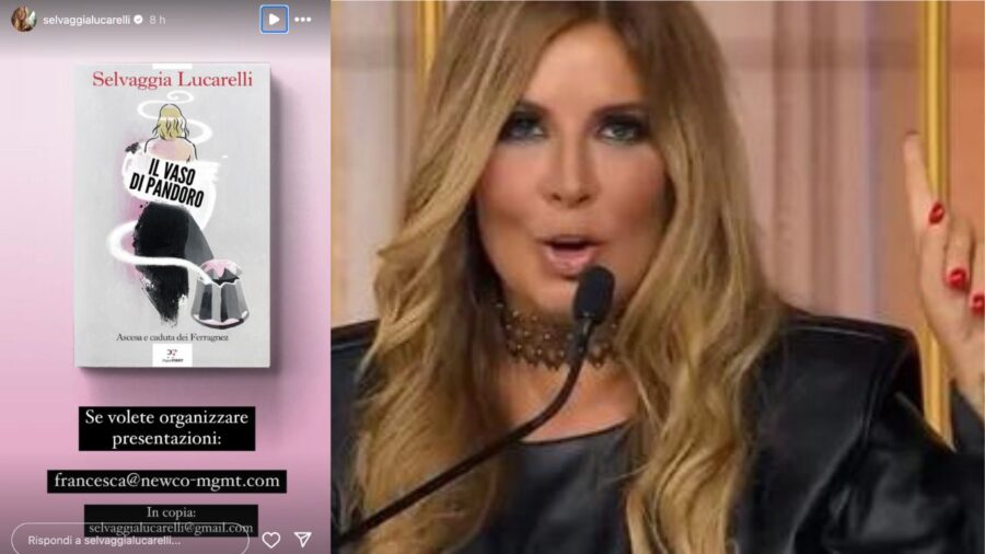 Chiara Ferragni libro Lucarelli