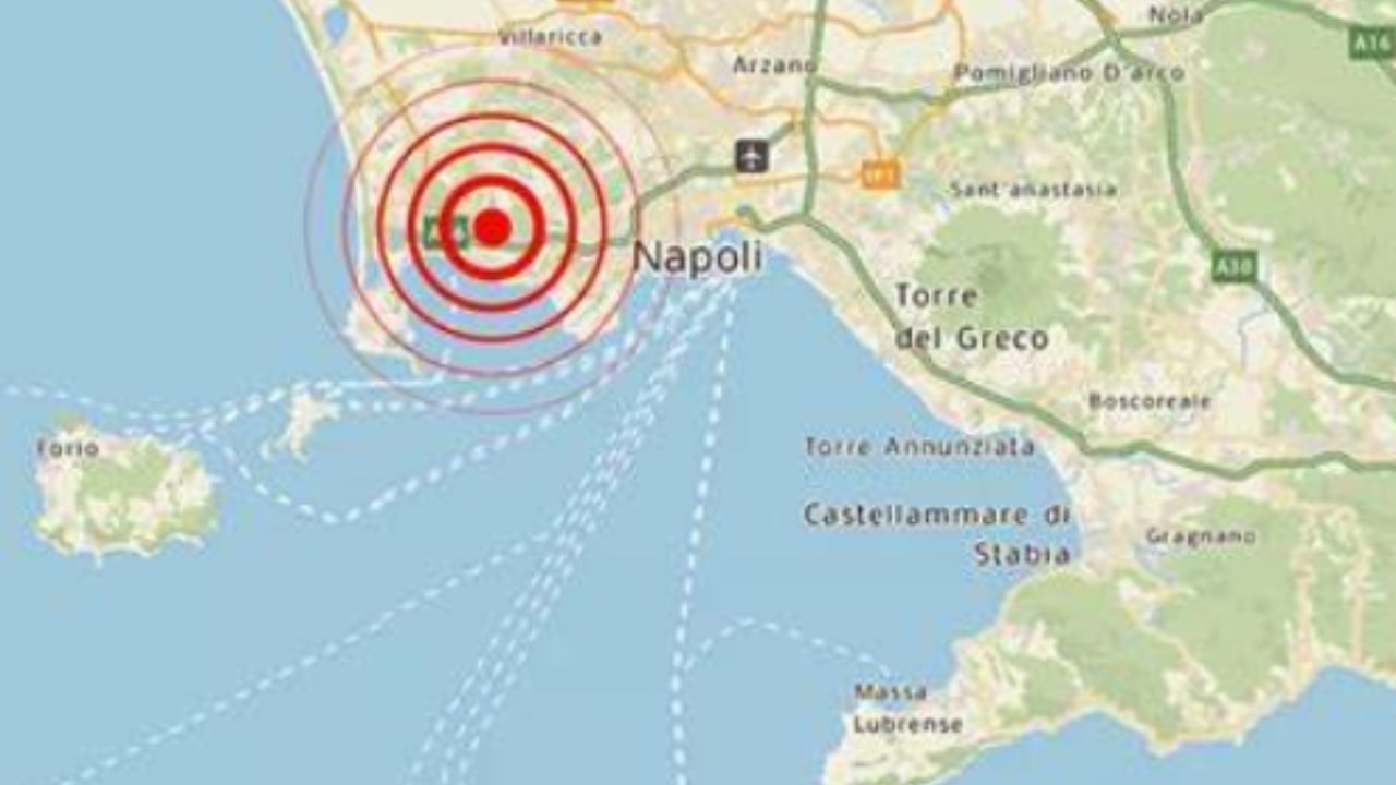 Earthquake in Pozzuoli