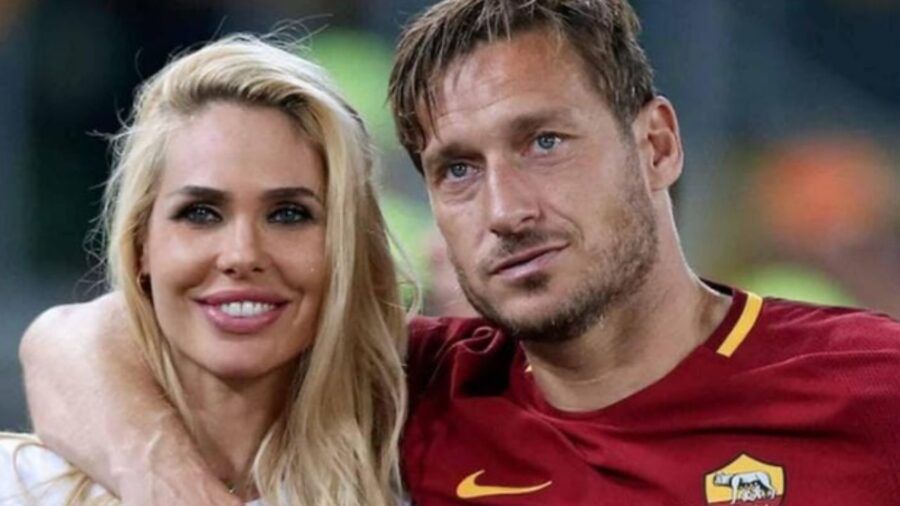 Ilary Blasi e Francesco Totti